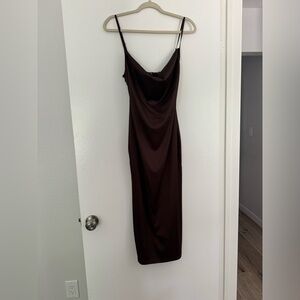 Dark Brown dress elegant